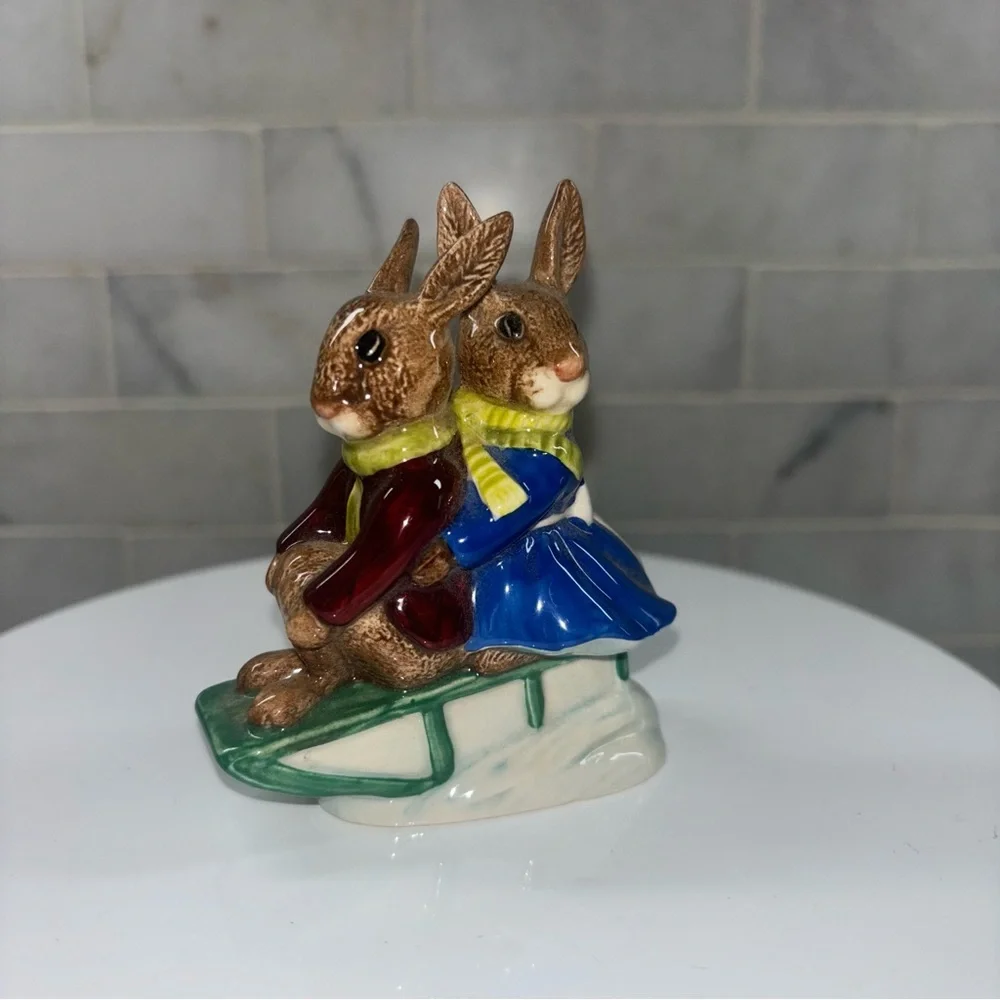 Vintage Royal Doulton Bunnykins Billie and Buntie